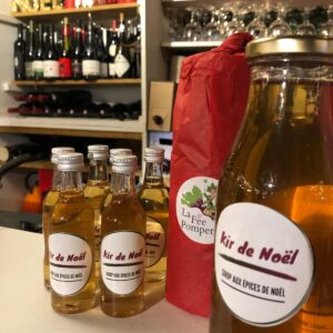 Kir de Noël - Sirop aux épices
