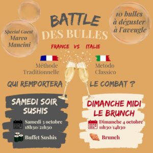 BATTLE DES BULLES — LE BRUNCH 🇫🇷 🇮🇹